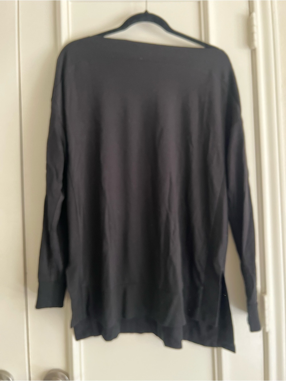 Lou & Grey Men's Black Crewneck Sweater